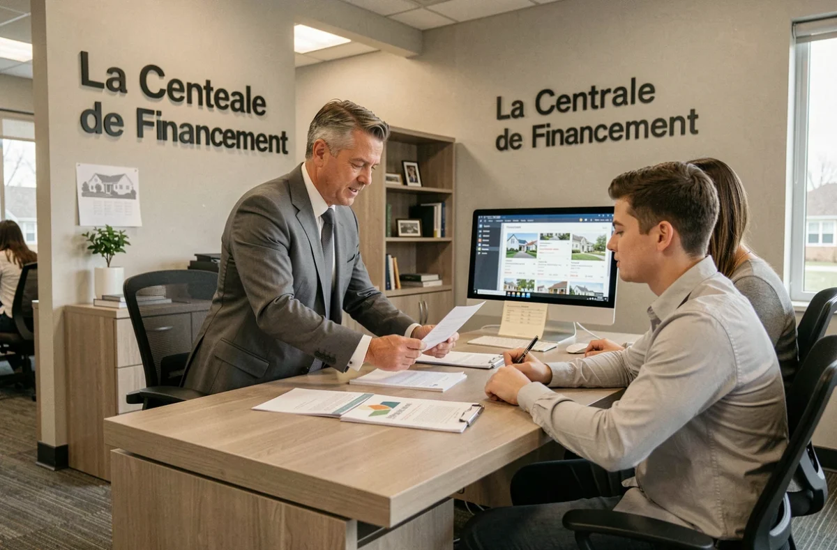 Courtier de La Centrale de Financement dans les Deux-Sèvres accompagnant un couple dans leur dossier de prêt immobilier